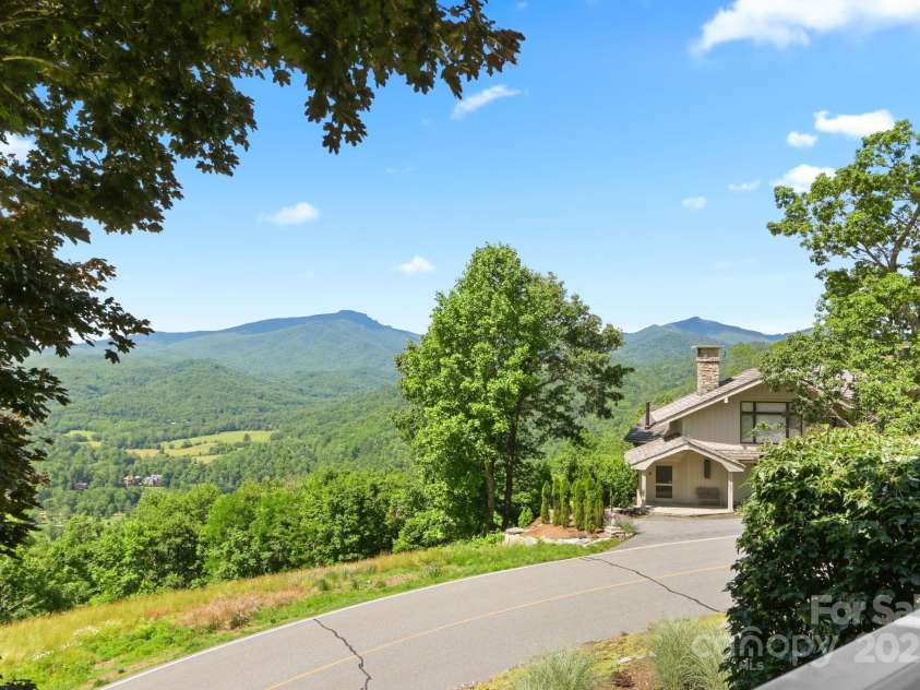 1730 Hickory None, Boone, NC 28607.  MLS# CAR4272535, YatesRealty ID 24106. Grandfather Mountain view from deck!