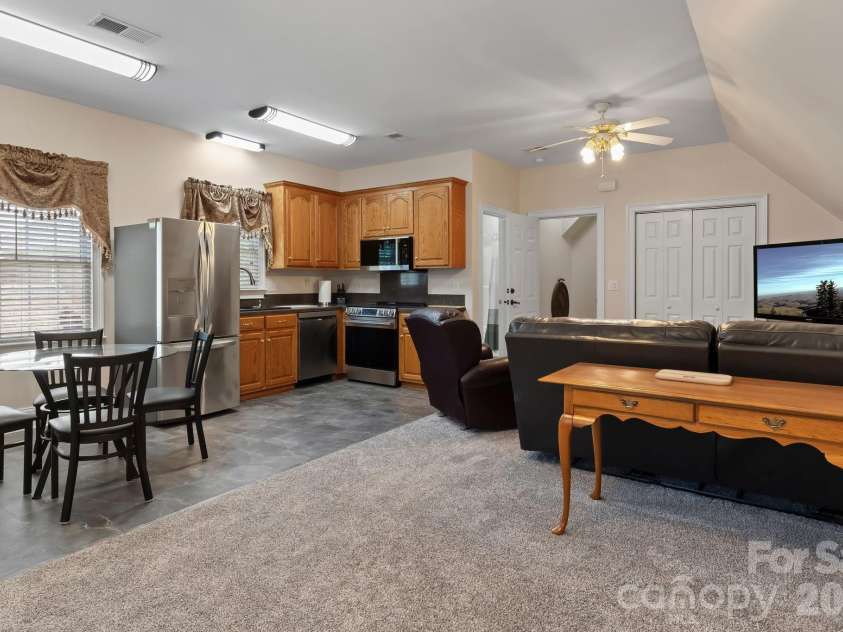 726 Tom Morris Lane, Concord, NC 28027.  MLS# CAR4382168, YatesRealty ID 24111. 2nd living quarters.