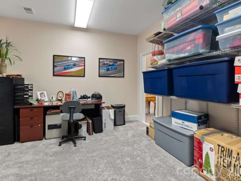 726 Tom Morris Lane, Concord, NC 28027.  MLS# CAR4382168, YatesRealty ID 24111. Upper storage room/closet.