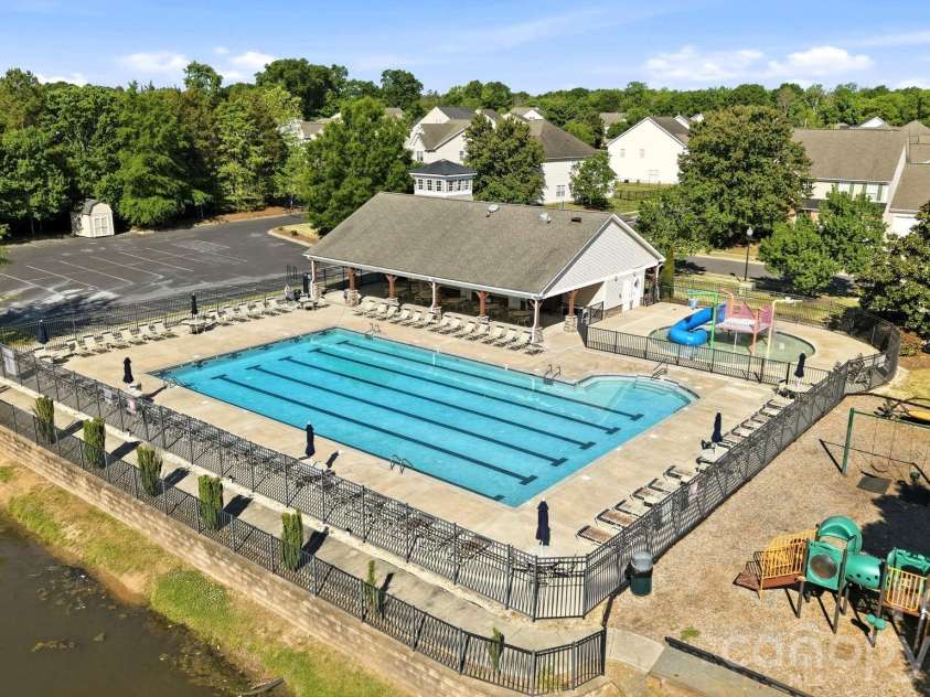14227 Lake Crossing Drive, Charlotte, NC 28278.  MLS# CAR4372892, YatesRealty ID 24113. Pool only one house down