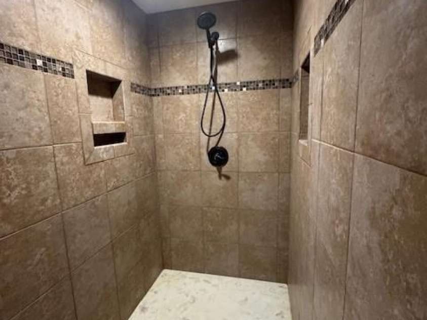 3085 Faith Road, Salisbury, NC 28146.  MLS# CAR4276895, YatesRealty ID 24115. Master shower