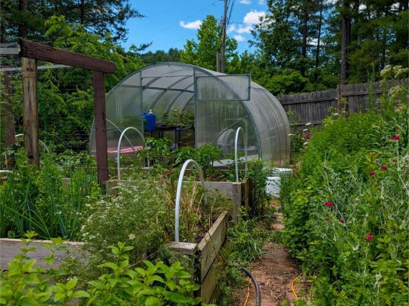 6 Sunrise Valley, Leicester, NC 28748.  MLS# CAR4283211, YatesRealty ID 2412. Garden