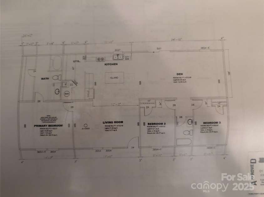 2191 Deep Gap Road, Flat Rock, NC 28731.  MLS# CAR4254612, YatesRealty ID 24129. Floor Plan