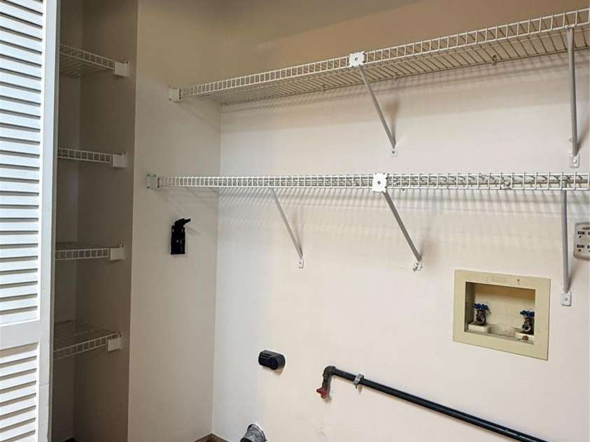 2238 Swain Court, Gastonia, NC 28054.  MLS# CAR4320204, YatesRealty ID 2413. Laundry closet