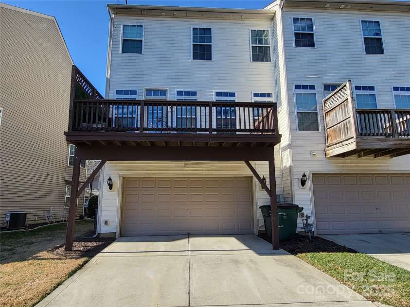 9323 Lenox Pointe Drive, Charlotte, NC 28273.  MLS# CAR4210619, YatesRealty ID 2413. Back of the home
