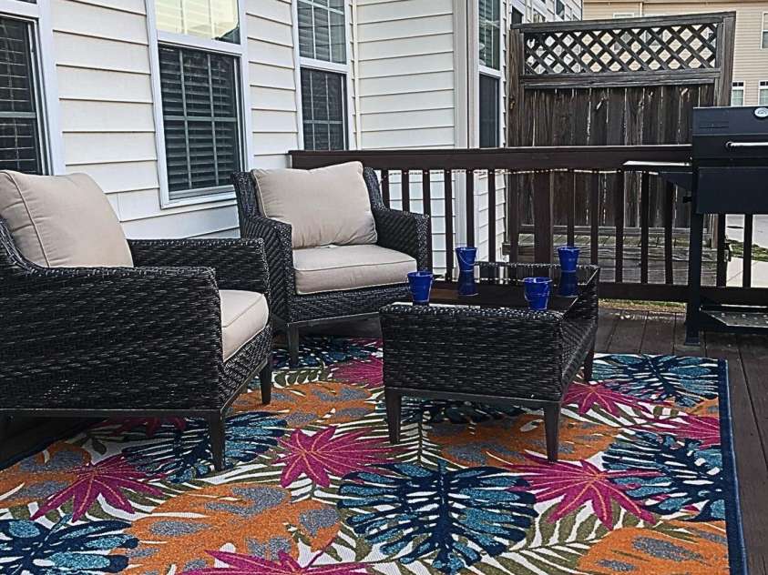 9323 Lenox Pointe Drive, Charlotte, NC 28273.  MLS# CAR4210619, YatesRealty ID 2413. Upper Level Deck/Patio