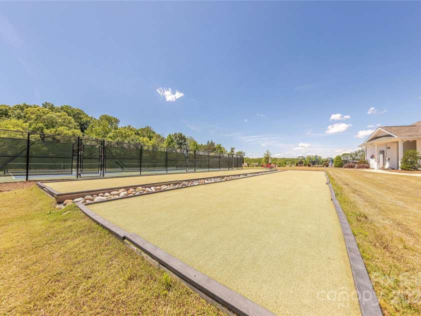 1022 Curling Creek Drive, Indian Trail, NC 28079.  MLS# CAR4255571, YatesRealty ID 24131. Bocci Ball & Pickle Ball