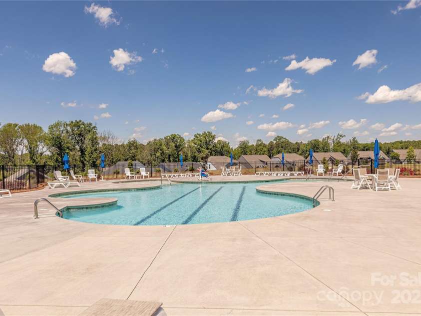 1022 Curling Creek Drive, Indian Trail, NC 28079.  MLS# CAR4255571, YatesRealty ID 24131. Pool