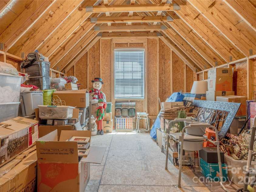 1022 Curling Creek Drive, Indian Trail, NC 28079.  MLS# CAR4255571, YatesRealty ID 24131. Walk in second floor storage
