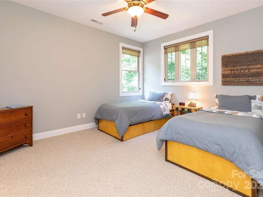 39 Hawks Pointe Lane, Weaverville, NC 28787.  MLS# CAR4228762, YatesRealty ID 24134. Second of two bedrooms on the upper level