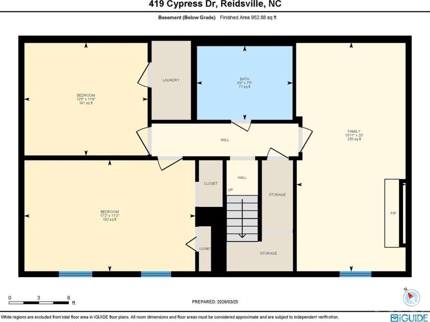 419 Cypress Drive, Reidsville, NC 27320.  MLS# CAR4359865, YatesRealty ID 24144. 