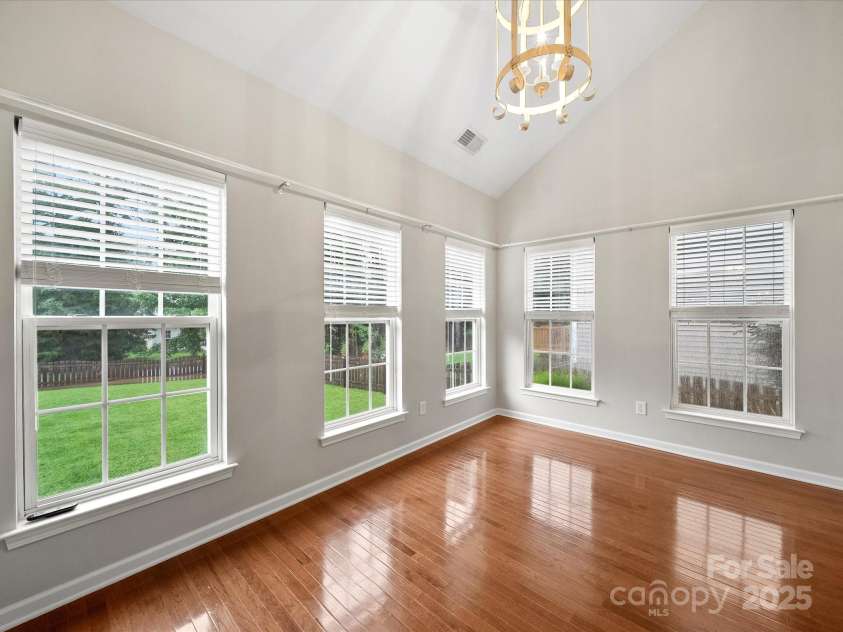 8004 Fountainbrook Drive, Indian Trail, NC 28079.  MLS# CAR4287908, YatesRealty ID 24146. This is the sunroom
