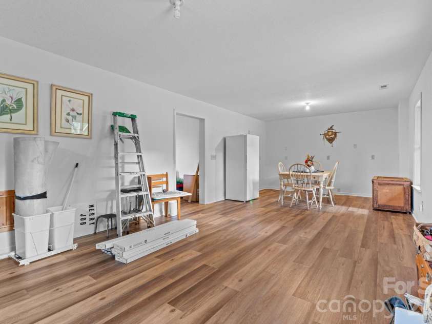 1268 Coon Creek Road, Franklin, NC 28734.  MLS# CAR4351679, YatesRealty ID 2415. Downstairs Area Plumed for a Kitchen