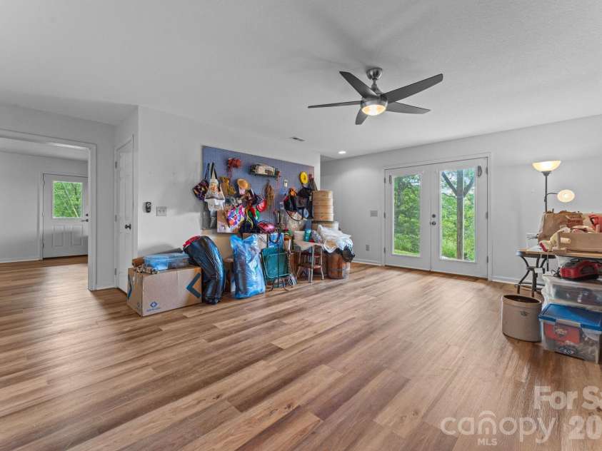 1268 Coon Creek Road, Franklin, NC 28734.  MLS# CAR4351679, YatesRealty ID 2415. Downstairs living Area