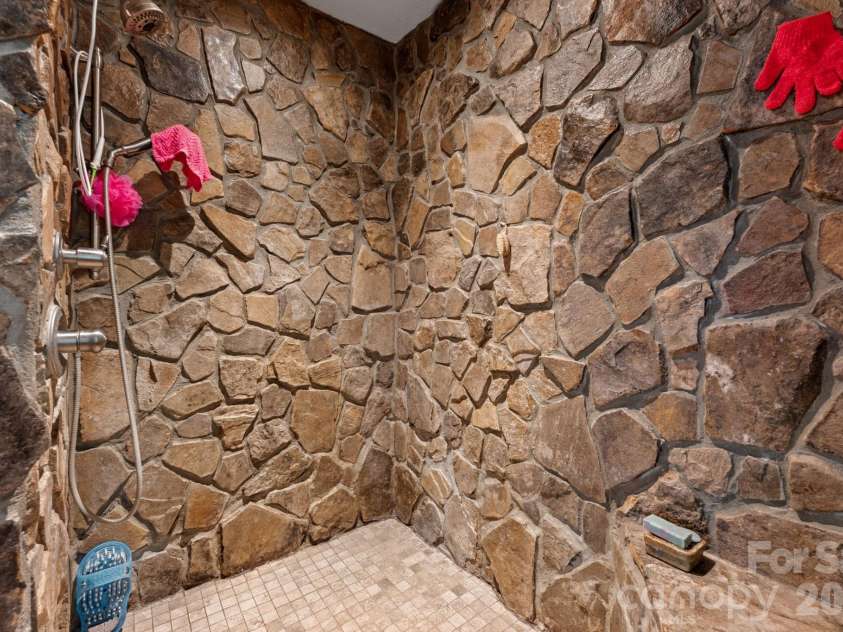 1268 Coon Creek Road, Franklin, NC 28734.  MLS# CAR4351679, YatesRealty ID 2415. Primary bathroom