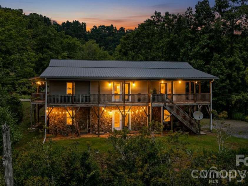 1268 Coon Creek Road, Franklin, NC 28734.  MLS# CAR4351679, YatesRealty ID 2415. Virtually Staged