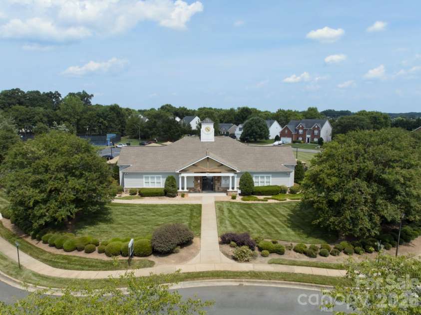 411 Carlisle Drive, Indian Trail, NC 28079.  MLS# CAR4271998, YatesRealty ID 24156. Community Clubhouse