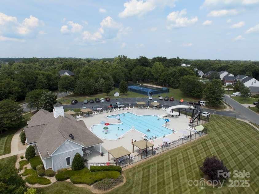 411 Carlisle Drive, Indian Trail, NC 28079.  MLS# CAR4271998, YatesRealty ID 24156. Community Pool #1