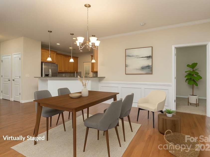 3104 Streamhaven Drive, Indian Land, SC 29707.  MLS# CAR4309394, YatesRealty ID 24162. Dining Area-Virtually Staged