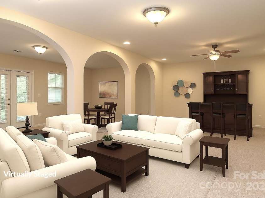 3104 Streamhaven Drive, Indian Land, SC 29707.  MLS# CAR4309394, YatesRealty ID 24162. Family Room- Virtually Staged