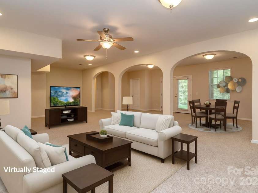 3104 Streamhaven Drive, Indian Land, SC 29707.  MLS# CAR4309394, YatesRealty ID 24162. Family Room- Virtually Staged