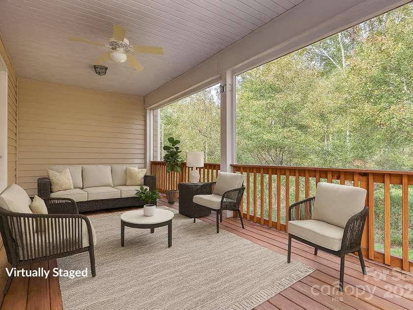 3104 Streamhaven Drive, Indian Land, SC 29707.  MLS# CAR4309394, YatesRealty ID 24162. Screened Porch - Virtually Staged