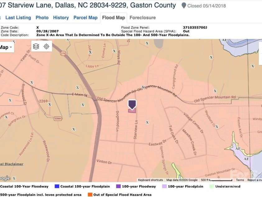 207 Starview Lane, Dallas, NC 28034.  MLS# CAR4381251, YatesRealty ID 24164. 