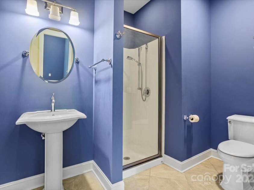 311 Carriage Crest Drive, Hendersonville, NC 28791.  MLS# CAR4263699, YatesRealty ID 24164. Bathroom on the main level.