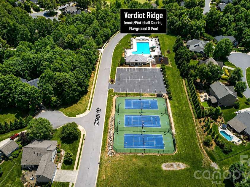 1378 Valhalla Drive, Denver, NC 28037.  MLS# CAR4346551, YatesRealty ID 24168. Arial views