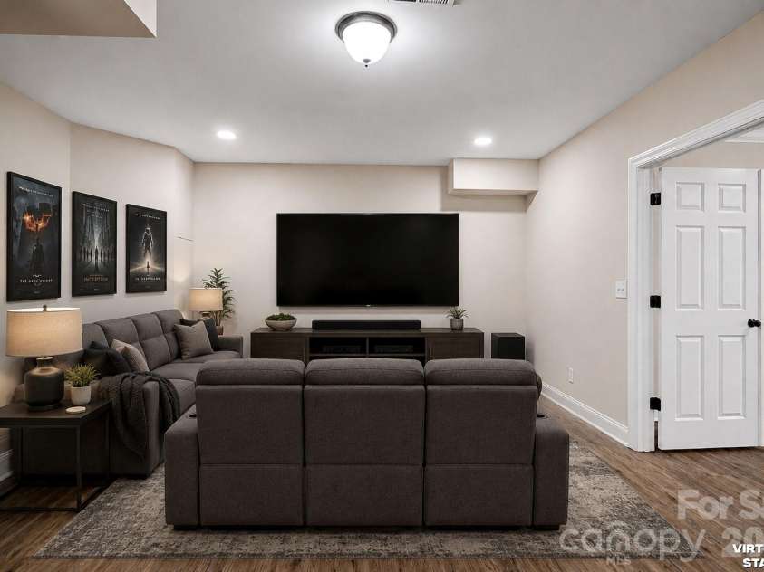 1378 Valhalla Drive, Denver, NC 28037.  MLS# CAR4346551, YatesRealty ID 24168. Movie/ flex room ( basement level) 
