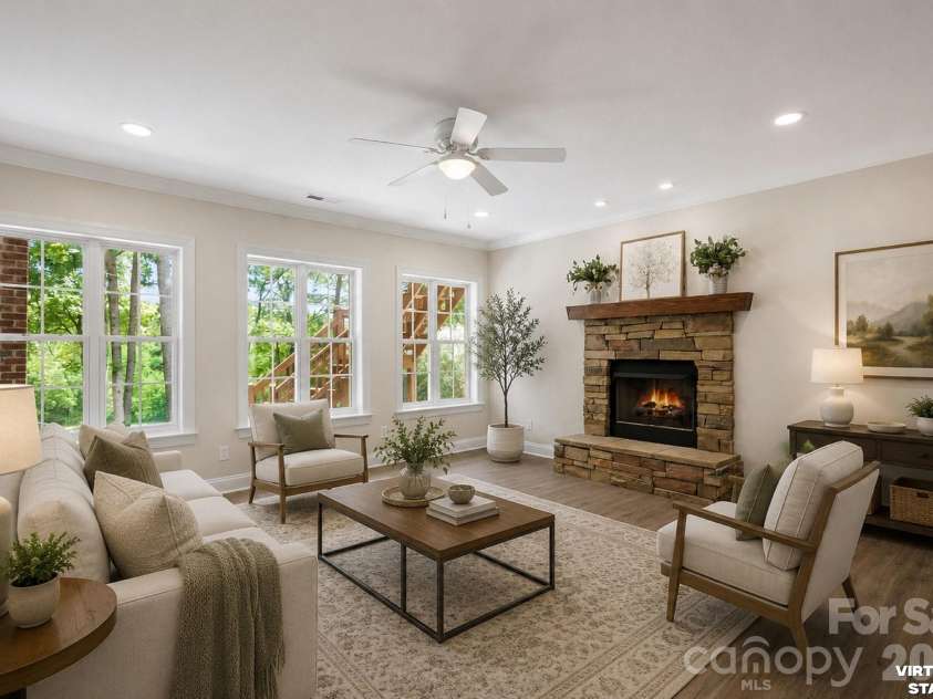 1378 Valhalla Drive, Denver, NC 28037.  MLS# CAR4346551, YatesRealty ID 24168. Two fireplaces 