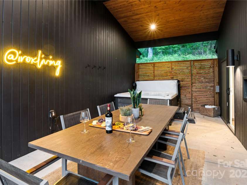 7 & 9 Big Rocky Top Drive, Weaverville, NC 28787.  MLS# CAR4260430, YatesRealty ID 24168. 7 Rocky Top - Breezway between Main Living Area & Guest Suite