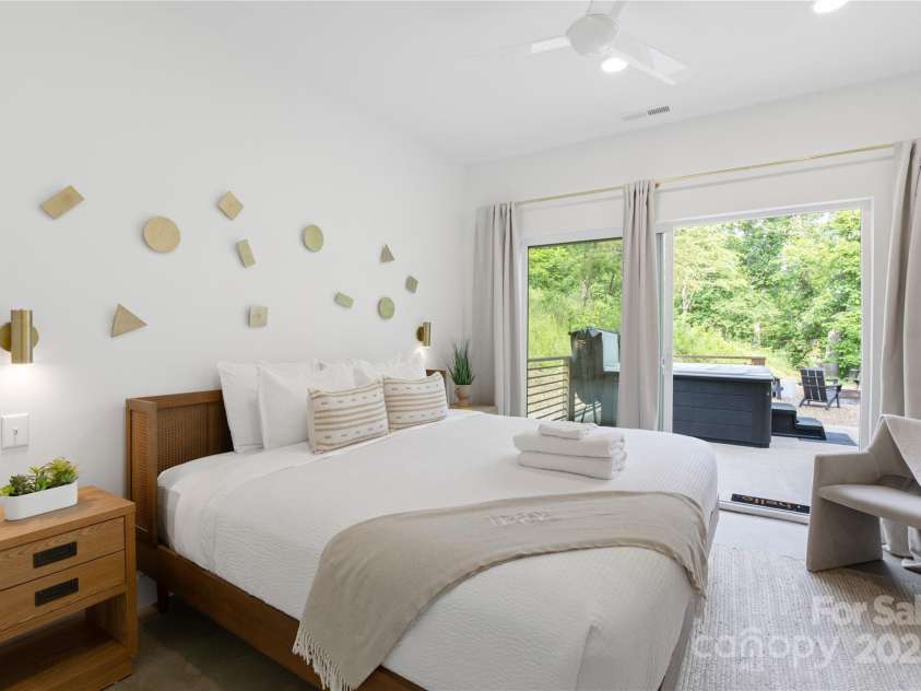 7 & 9 Big Rocky Top Drive, Weaverville, NC 28787.  MLS# CAR4260430, YatesRealty ID 24168. 9 Big Rocky Top - bedroom 2 - Lower Level