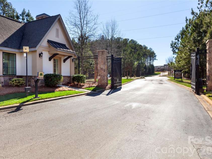 8031 Gulf Creek Road, Lancaster, SC 29720.  MLS# CAR4346761, YatesRealty ID 2417. Front Gate 