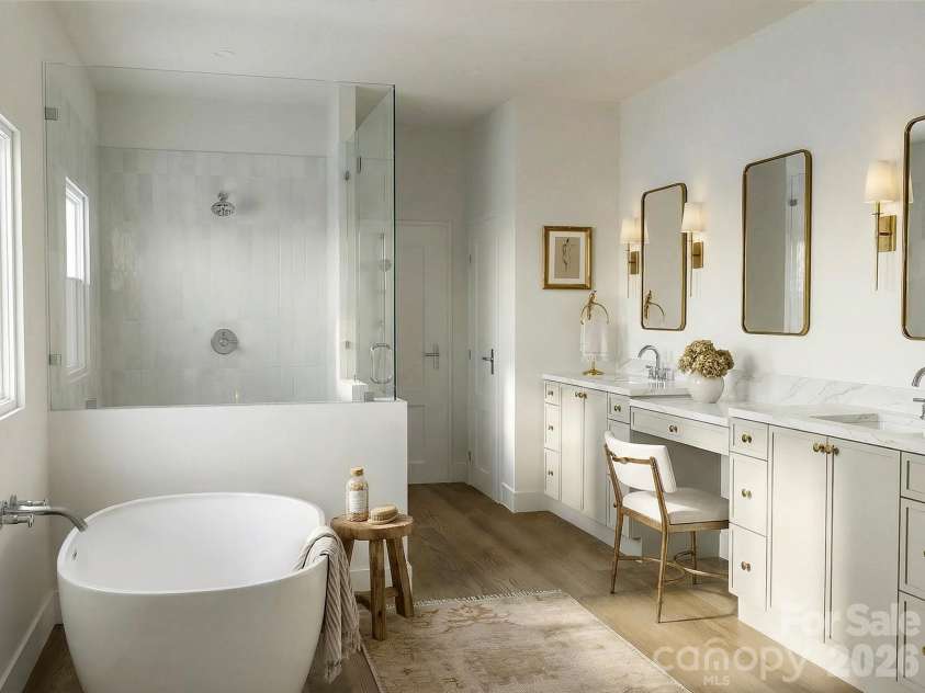 8031 Gulf Creek Road, Lancaster, SC 29720.  MLS# CAR4346761, YatesRealty ID 2417. Primary Bathroom 