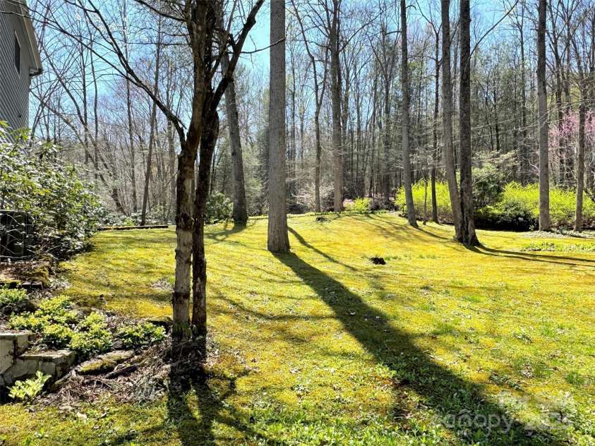 100 Tsali Drive, Waynesville, NC 28785.  MLS# CAR4244909, YatesRealty ID 24175. Beautiful low maintenance yard