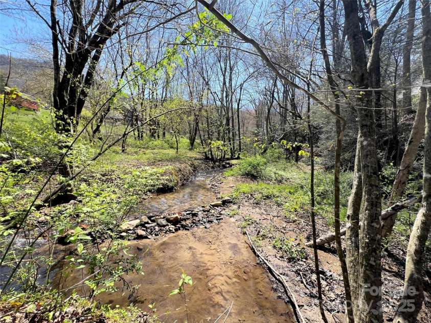 100 Tsali Drive, Waynesville, NC 28785.  MLS# CAR4244909, YatesRealty ID 24175. Stream