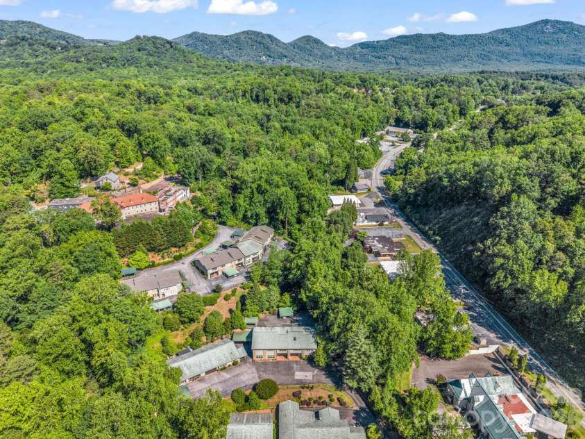 44 Jervey Road, Tryon, NC 28782.  MLS# CAR4381509, YatesRealty ID 24179. Looking towards downtown Tryon.