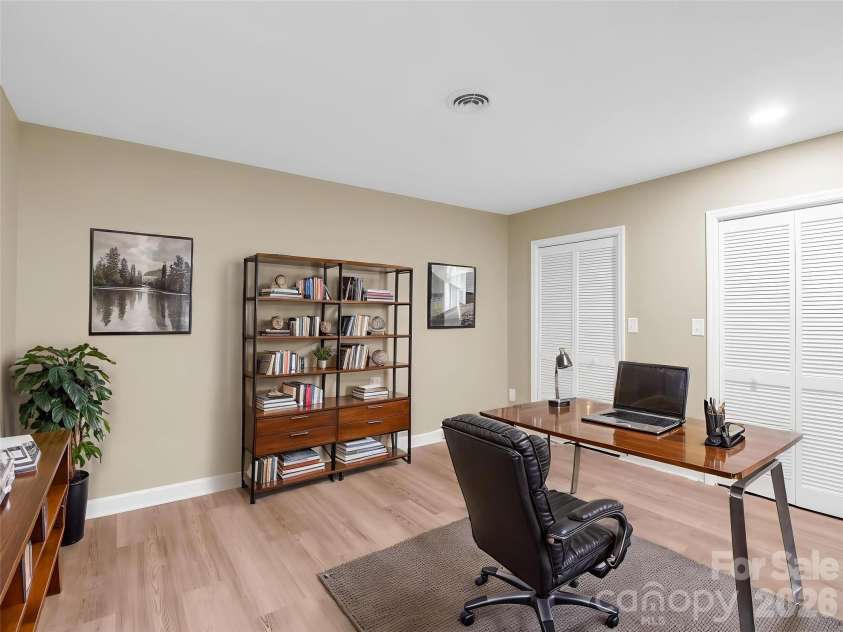 44 Jervey Road, Tryon, NC 28782.  MLS# CAR4381509, YatesRealty ID 24179. VIRTUALLY STAGED OFFICE/BONUS ROOM.