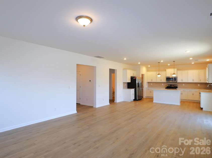 1350 Fremont Drive, Wingate, NC 28174.  MLS# CAR4382334, YatesRealty ID 24180. Family room
