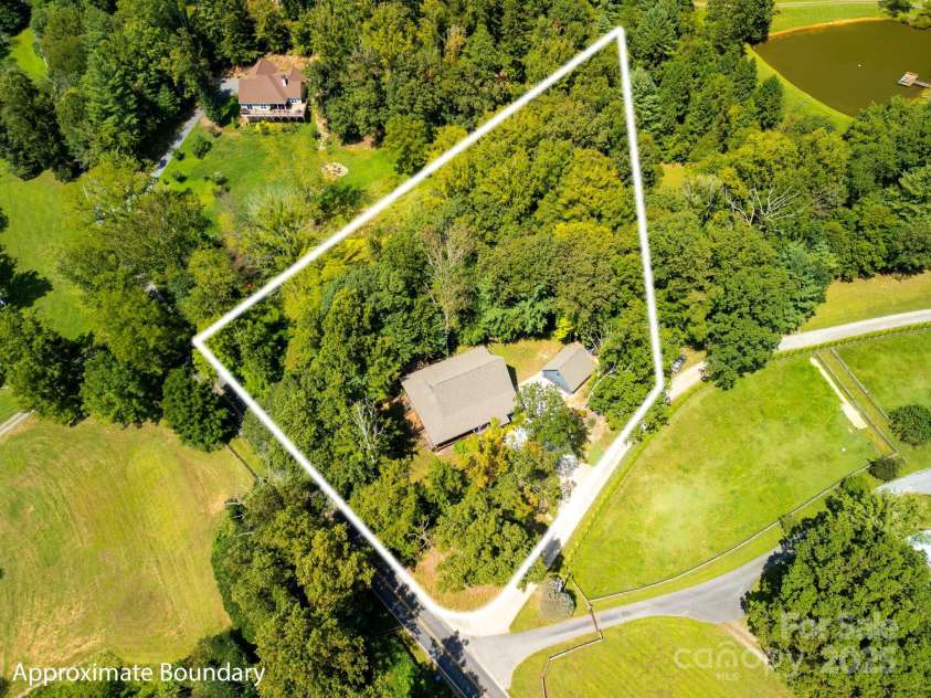 628 Brush Creek Road, Fairview, NC 28730.  MLS# CAR4256769, YatesRealty ID 24181. Lay of the land