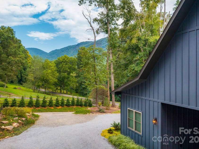628 Brush Creek Road, Fairview, NC 28730.  MLS# CAR4256769, YatesRealty ID 24181. Year round mountain views from the back yard