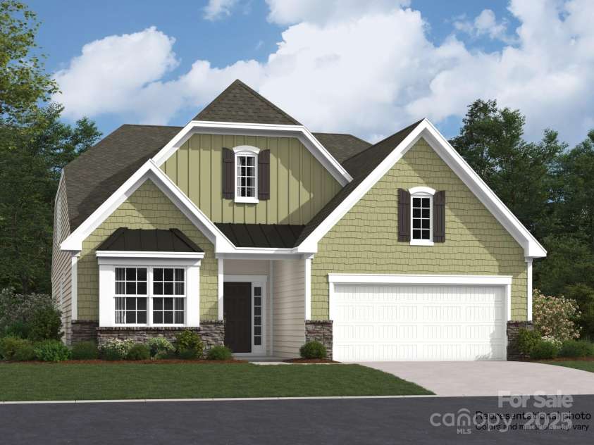 6370 Fairfax Court, Maiden, NC 28650.  MLS# CAR4272372, YatesRealty ID 24189. Cambridge E Exterior