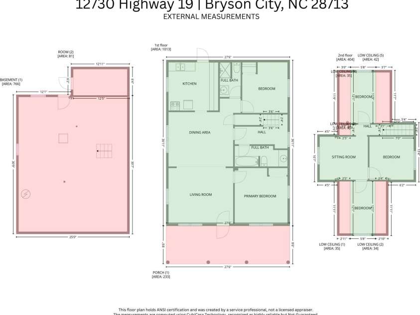 12730 Hwy 19 W None, Bryson City, NC 28713.  MLS# CAR4349511, YatesRealty ID 2419. 