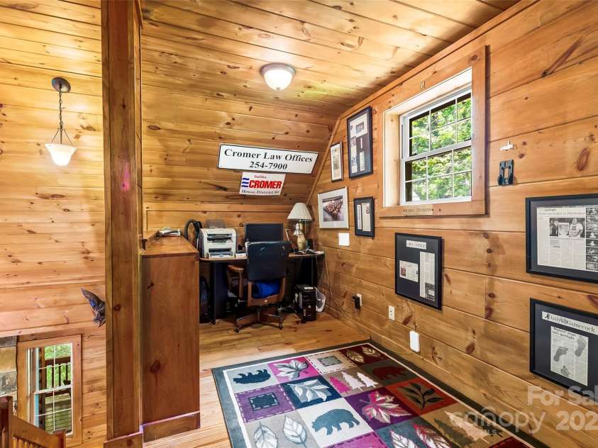 70 Wetherbee Lane, Rosman, NC 28772.  MLS# CAR4277160, YatesRealty ID 24192. Loft Area