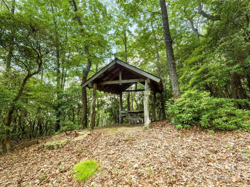70 Wetherbee Lane, Rosman, NC 28772.  MLS# CAR4277160, YatesRealty ID 24192. Picnic Area with Winter Views