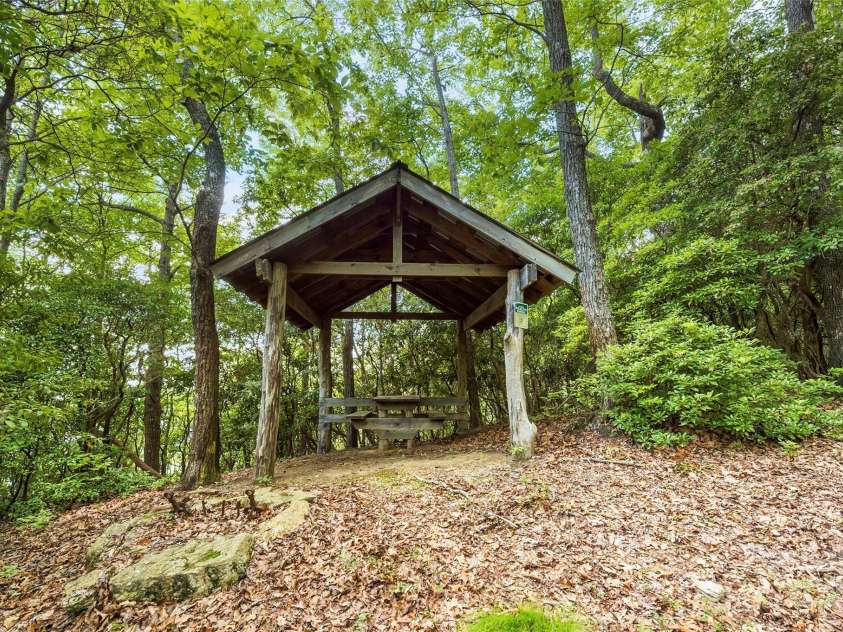 70 Wetherbee Lane, Rosman, NC 28772.  MLS# CAR4277160, YatesRealty ID 24192. Picnic Area with Winter Views