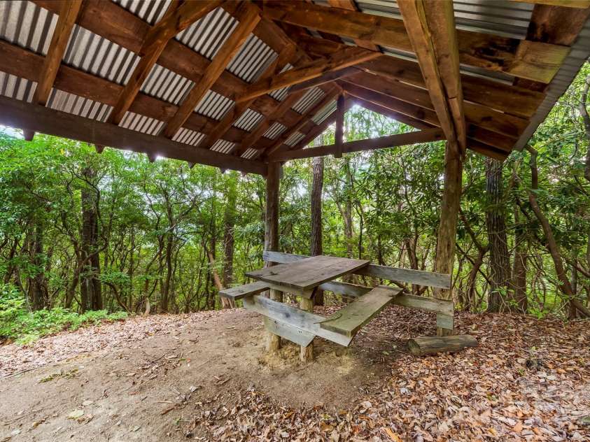 70 Wetherbee Lane, Rosman, NC 28772.  MLS# CAR4277160, YatesRealty ID 24192. Picnic Area with Winter Views