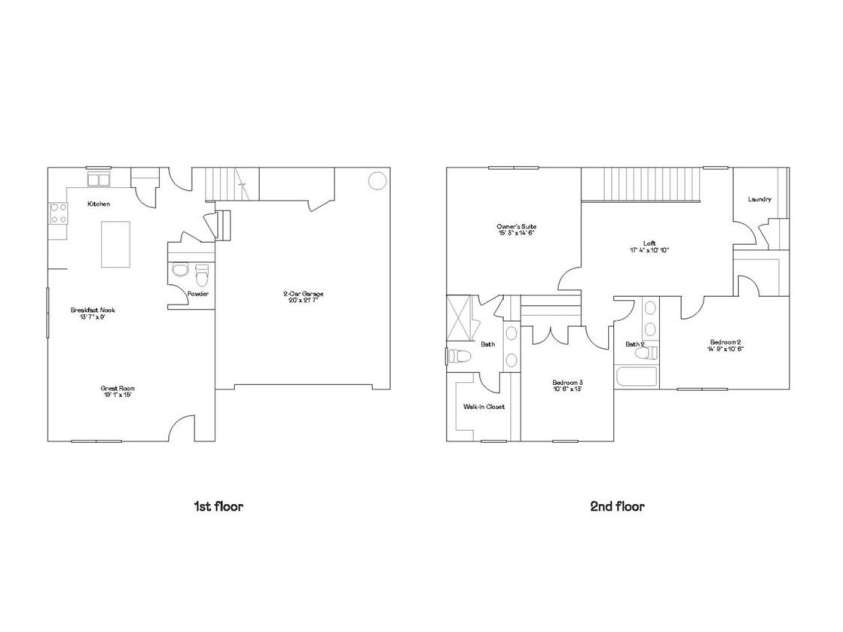 1533 River Cane Street, Edgemoor, SC 29712.  MLS# CAR4274457, YatesRealty ID 24194. Floorplan