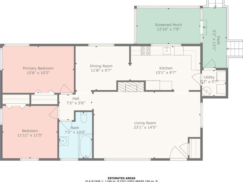 4114 Stacy Boulevard, Charlotte, NC 28209.  MLS# CAR4258425, YatesRealty ID 24208. Floor Plan Detail